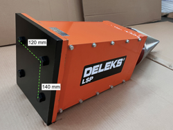 screw log splitter for mini excavator lsp18