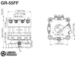 log grapple with fixed rotator for quick linkage dk 16 gr 55ff