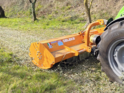 adjustable sideshift mower for tractors shredder mulcher mod gepard 170