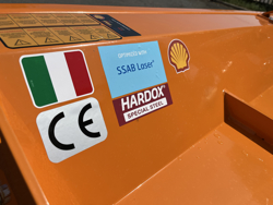 adjustable sideshift mower for tractors shredder mulcher mod gepard 190