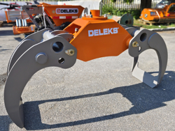 log grapple mini diggers forest crane or manure loading dk 18