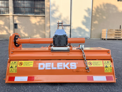 medium heavy rotavator tiller for tractor working width 125cm manuall sideshift mod dfm 125