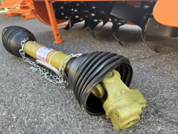 medium heavy rotavator tiller for tractor working width 125cm manuall sideshift mod dfm 125