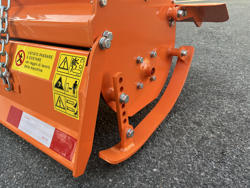 medium heavy rotavator tiller for tractor working width 150cm manuall sideshift mod dfm 150