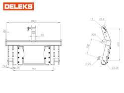 snowblade with 3 point linkage for tractor ln 200 c