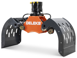 stone and sorting grapple for mini diggers and forest cranes dkp 15gr