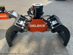 stone and sorting grapple for mini diggers and forest cranes dkp 15gr