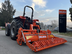 heavy rotavator tiller for tractors working width 200cm for soil preparation mod dftr 200