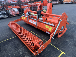 heavy rotavator tiller for tractors working width 200cm for soil preparation mod dftr 200