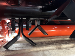 forestry mulcher of 110cm for mini excavators hydraulic shredder mod ark 110