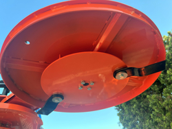 finishing mower for tractor dm150 interfila