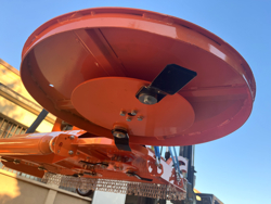 finishing mower for tractor dm180 interfila