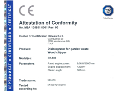 petrol chipper shredder dk 800 briggs amp stratton