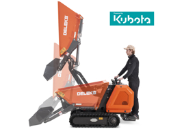 minidumper kubota engine m8000