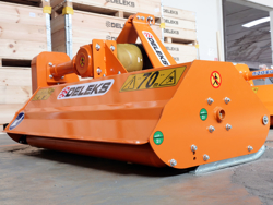 mulcher for compact tractors 80cm shredder mower with hammers lince 80