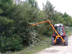 hydraulic hedge bush cutter for tractor falco