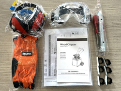 electric chipper shredder dk 300 es