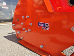 adjustable sideshift mower for tractors shredder mulcher cervo 160