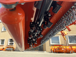 sideshift flail mower giraffa150 deleks