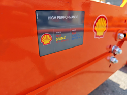 adjustable power harrow for tractors kr 120r