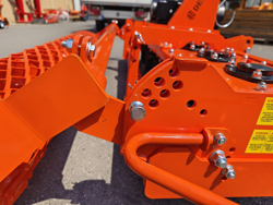 adjustable power harrow for tractors kr 120r