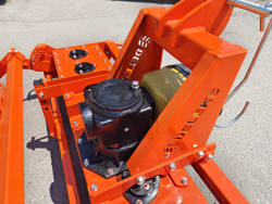 adjustable power harrow for tractors kr 160r