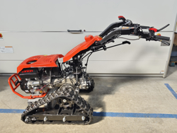 reversible crawler walking tractor loncin 420cc
