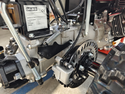 reversible crawler walking tractor loncin 420cc