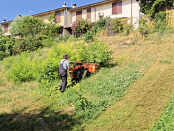 reversible crawler walking tractor loncin 420cc