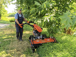 reversible crawler walking tractor loncin 420cc