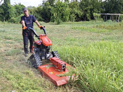 reversible crawler walking tractor loncin 420cc