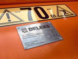 forestry mulcher of 80cm for mini excavators hydraulic shredder mod arj 80