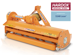 flail mower 185cm mulcher shredder with hammers leopard 180