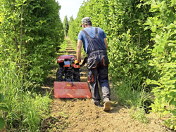 rotary tiller two wheel tractor 100cm