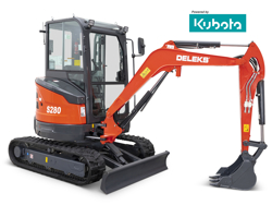 mini excavator 2.8 ton s280ck