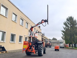 tractor mounted hedge cutter airone