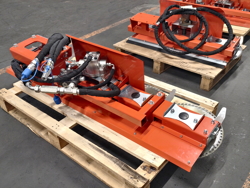 circular saw blade attachment for excavators and hedge cutters hrdisc5