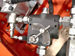 circular saw blade attachment for excavators and hedge cutters hrdisc5
