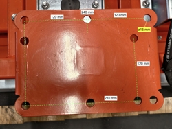 circular saw blade attachment for excavators and hedge cutters cutter5