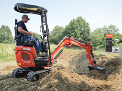 mini excavator 1 ton m100se