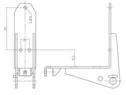 universal inter row disc for mowers disc603t