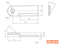 2 blades dm interfila