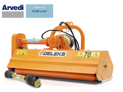 adjustable sideshift mower 140cm multipurpose mulcher with hammers lince sp140h