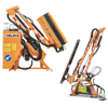 hydraulic brush cutter arms and tractor mounted hedge trimmers